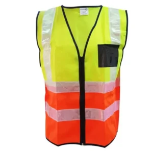 SA2T-Safety Vest Lime and Orange